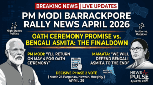 PM Modi Barrackpore rally news April 2026