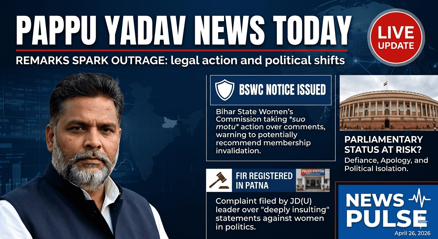 Pappu Yadav news today
