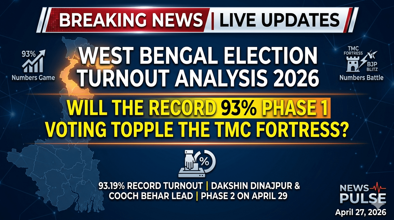 West Bengal election turnout analysis 2026
