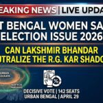 West Bengal women safety election issue 2026